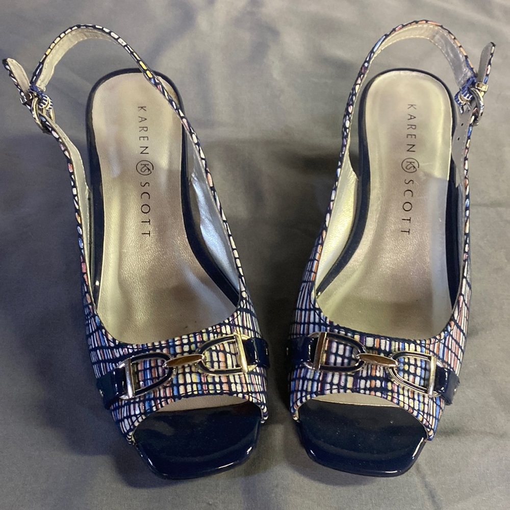 Karen Scott from Macy’s heels.